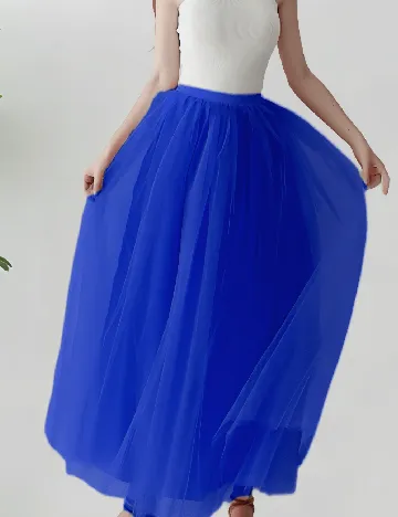 Fusta SHEIN, albastru