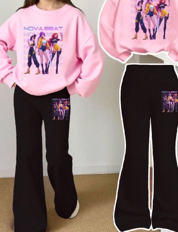 Compleu Shein Kids, mix culori