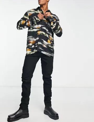 Camasa River Island, mix culori