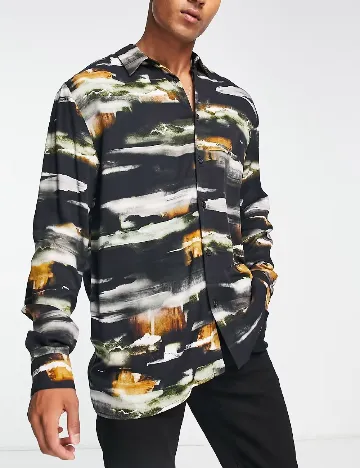 Camasa River Island, mix culori