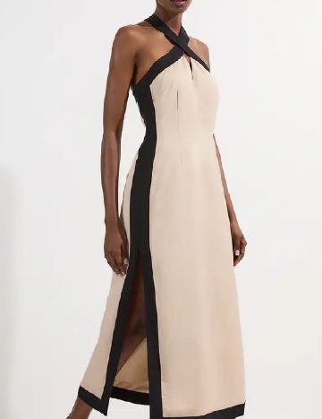 Rochie medie Karen Millen, bej