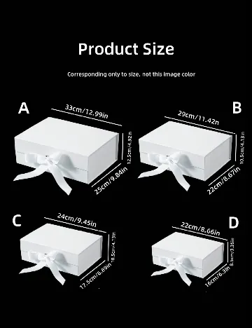 Cutie cadou SHEIN, crem