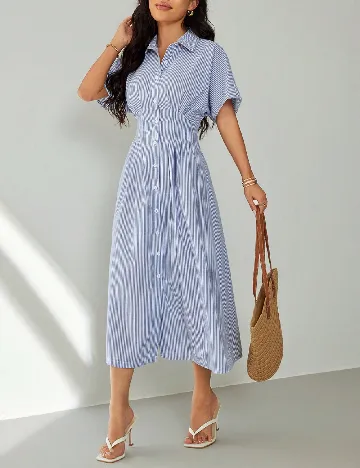 Rochie medie SHEIN, albastru