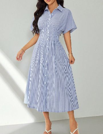 Rochie medie SHEIN, albastru