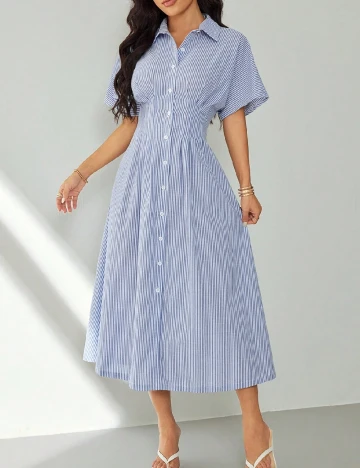 Rochie medie SHEIN, albastru