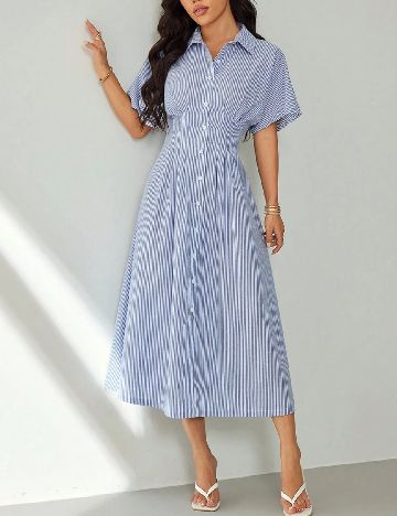 Rochie medie SHEIN, albastru