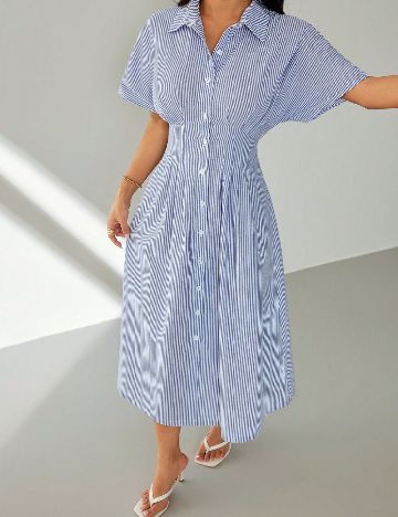 Rochie medie SHEIN, albastru