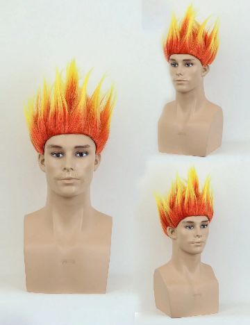 Peruca SHEIN, portocaliu