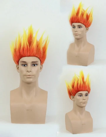 Peruca SHEIN, portocaliu