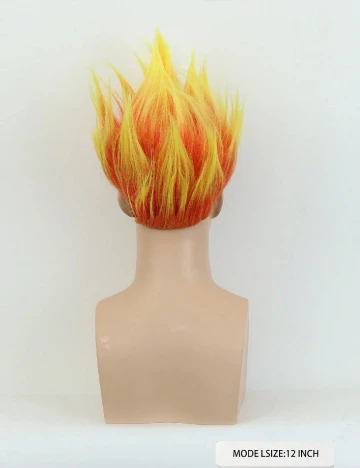 Peruca SHEIN, portocaliu