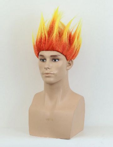 Peruca SHEIN, portocaliu