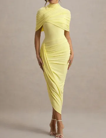 Rochie lunga Club London, galben