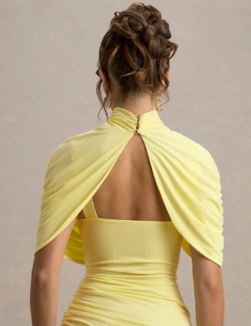 Rochie lunga Club London, galben