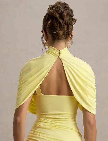 Rochie lunga Club London, galben