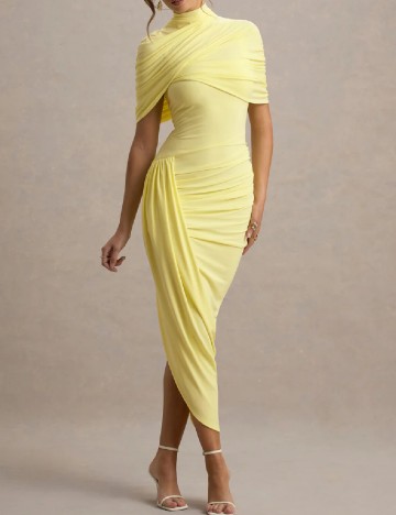 Rochie lunga Club London, galben