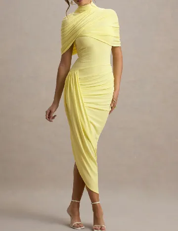 Rochie lunga Club London, galben