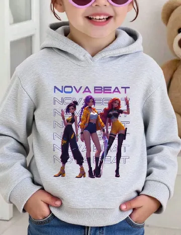 Hanorac Shein Kids, gri