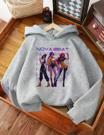 Hanorac Shein Kids, gri