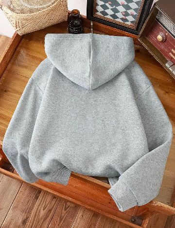 Hanorac Shein Kids, gri