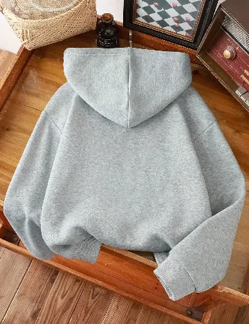 Hanorac Shein Kids, gri