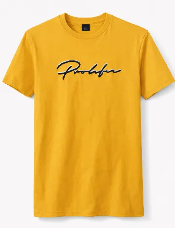 Tricou River Island, galben