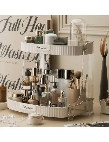 Organizator makeup SHEIN, crem