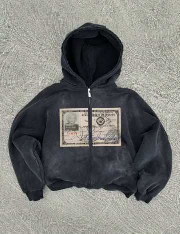 Hanorac SHEIN, gri inchis