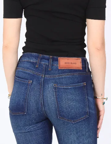 Blugi River Island, albastru