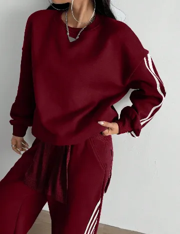 Compleu SHEIN, visiniu