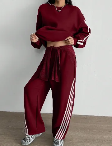 Compleu SHEIN, visiniu