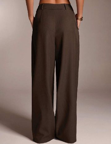 Pantaloni SHEIN, maro