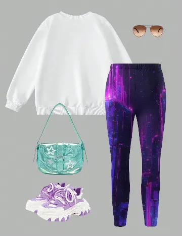 Compleu Shein Kids, mix culori