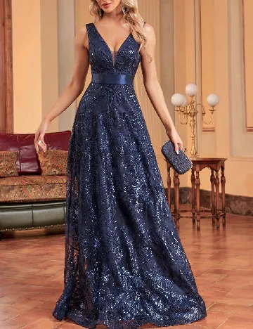 Rochie lunga SHEIN, bleumarin