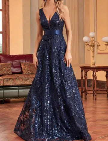 Rochie lunga SHEIN, bleumarin