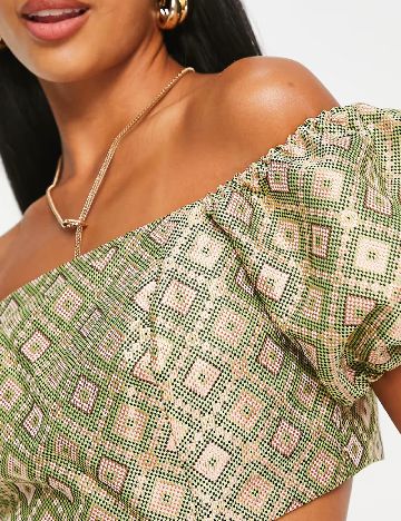 Top River Island, mix culori