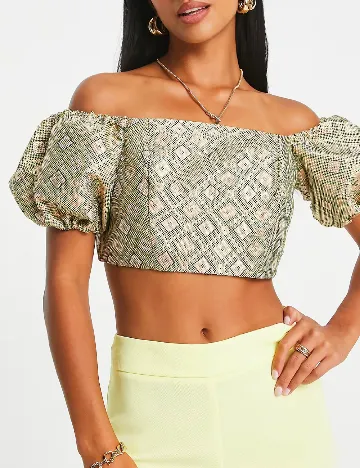 Top River Island, mix culori