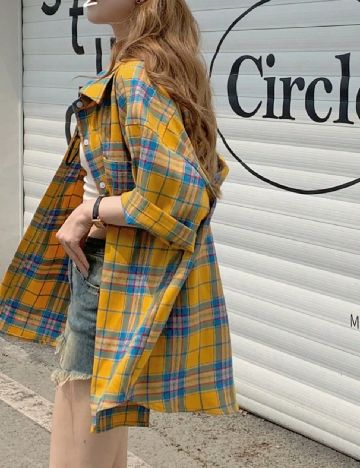 Camasa Oversize Dazy, mix culori