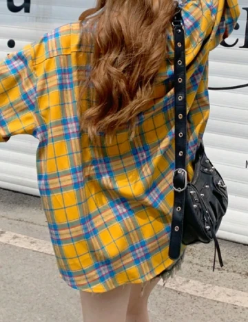 Camasa Oversize Dazy, mix culori