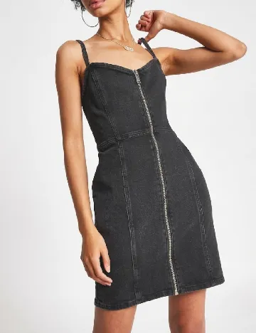 Rochie scurta River Island, gri