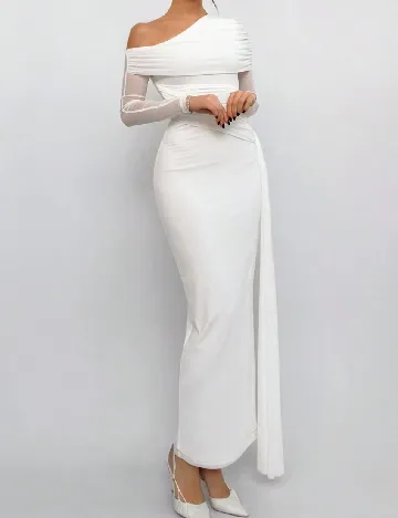 Rochie lunga SHEIN, alb