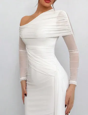 Rochie lunga SHEIN, alb