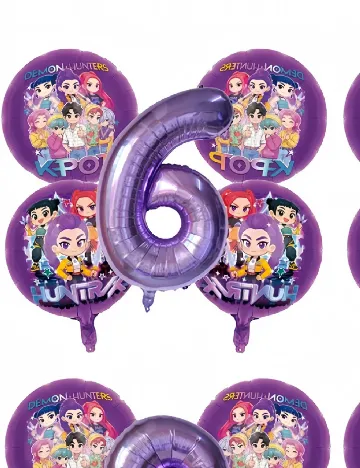 Set baloane 5 bucati SHEIN, mov