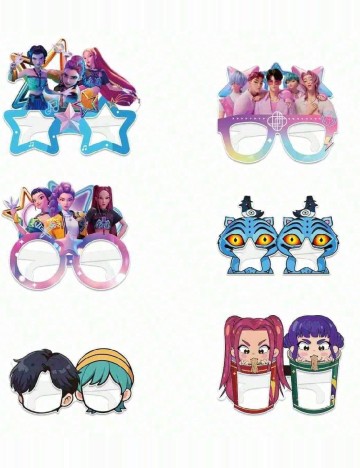 Set accesorii petrecere SHEIN, mix culori