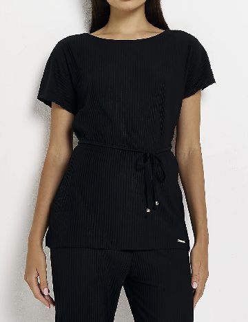 Bluza River Island, negru