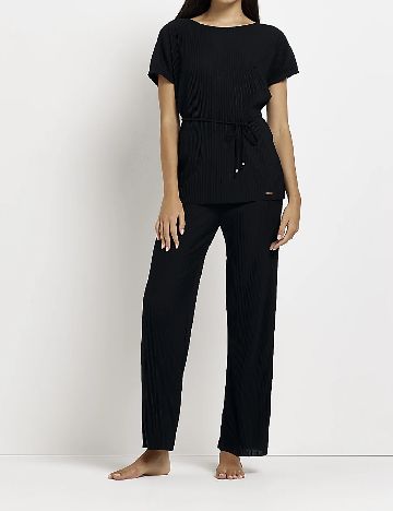 Bluza River Island, negru
