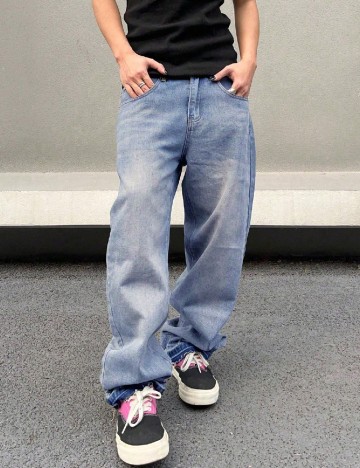 Blugi SHEIN, albastru