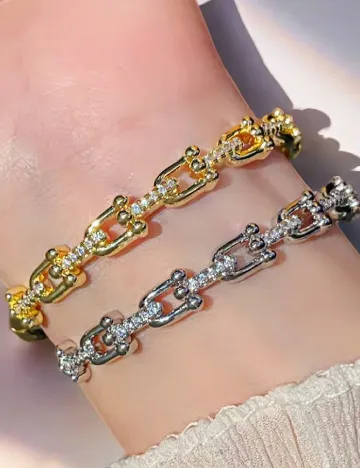 Bratara SHEIN, argintiu