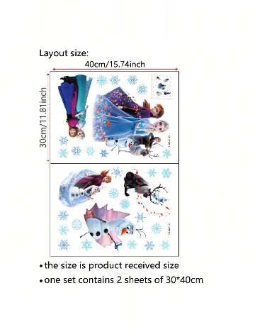 Set stickere autocolante SHEIN, mix culori