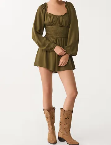 Salopeta Stradivarius, kaki