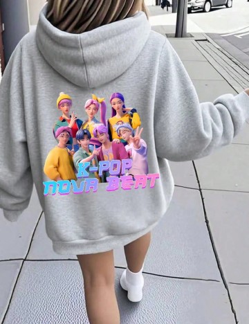 Hanorac Shein Kids, gri